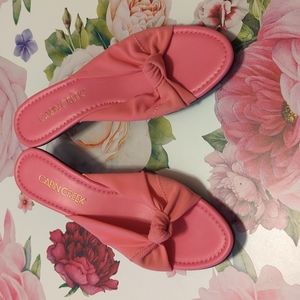 Women's Fabric knot tie Sandals